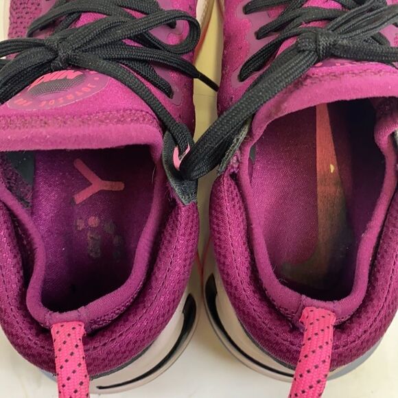 Nike Joyride Run Flyknit Raspberry Red/Black Womens Running Shoes A19 - Picture 9 of 11